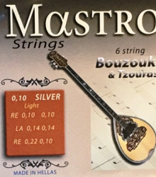 MASTRO - Silverplated 6χορδου 010