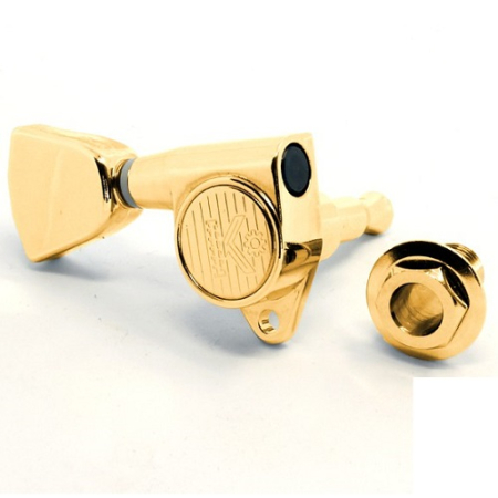 KLUSON - Κλειδιά  3+3 Χρυσά ακουστικής/ηλεκτρικής